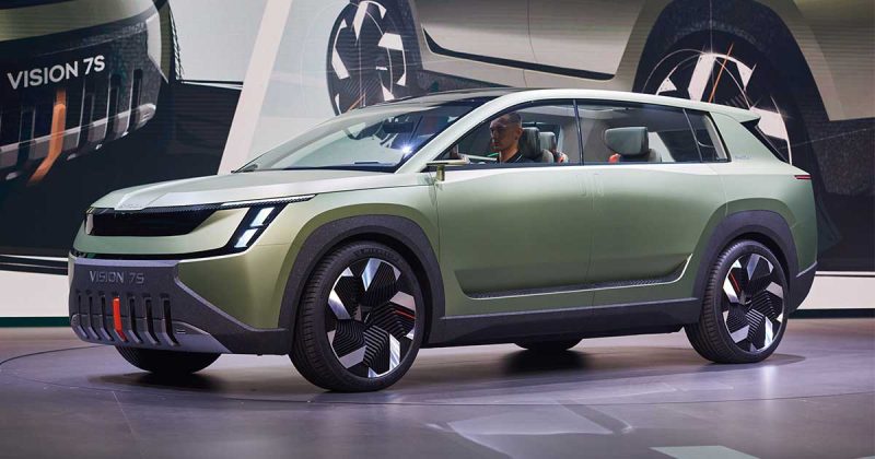 El Skoda Vision S Llega Con Nuevo Dise O Nueva Tecnolog A Y Nueva