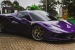 Este Es El Flamante Ferrari F8 Spider Morado Uvita De Maluma Fuel