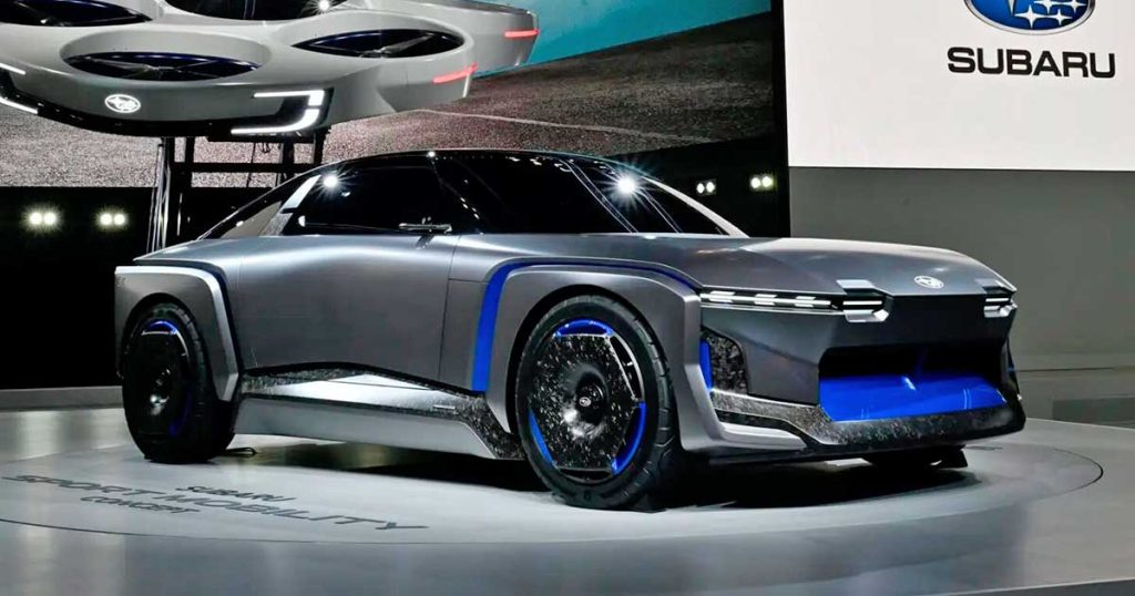 El Subaru Sports Mobility Concept es un cupé eléctrico con aires de