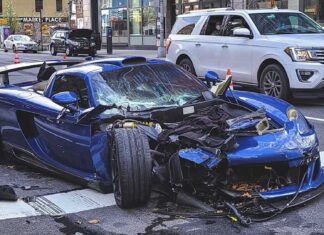 Porsche accidente cuarentena