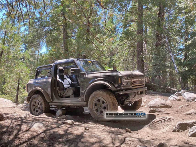 Ford Bronco Rubicon Trail
