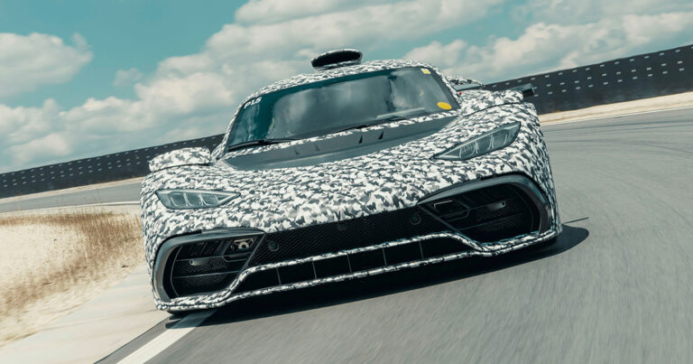 Mercedes-AMG One pruebas
