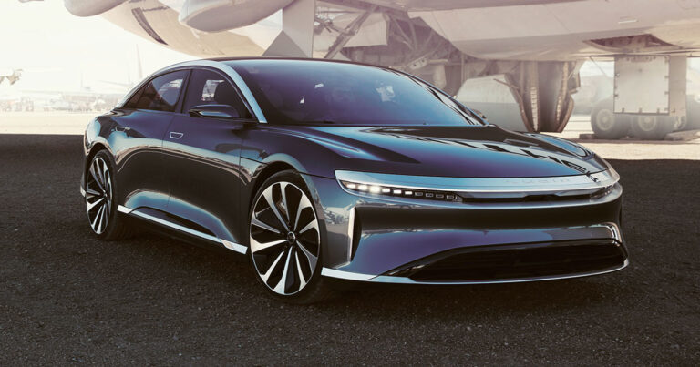 Lucid Air competencia Tesla