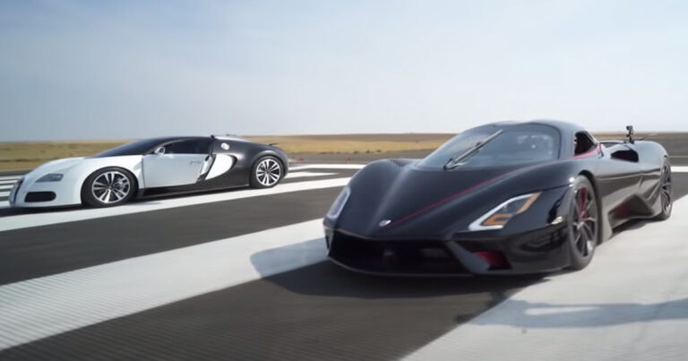 SSC Tuatara Veyron