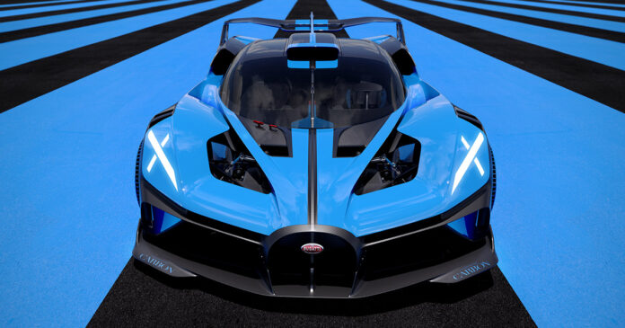Bugatti Bolide más potente