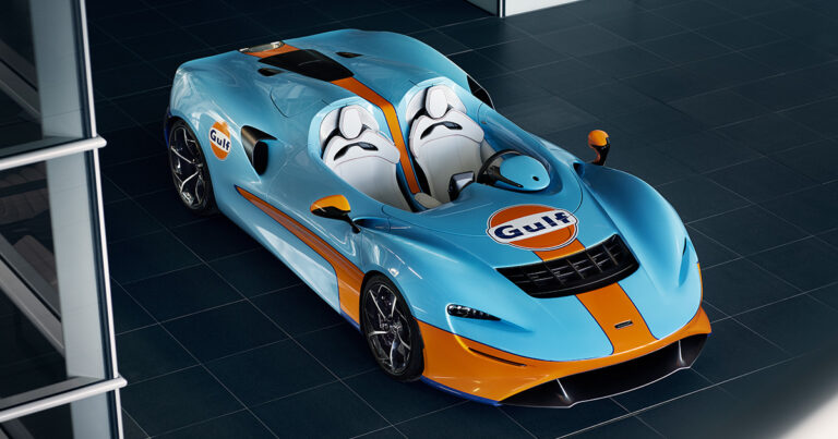 McLaren Elva Gulf