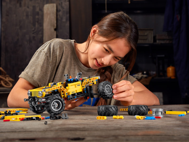 Jeep Wrangler Lego Technic