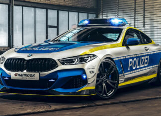 BMW M850i Coupe policía