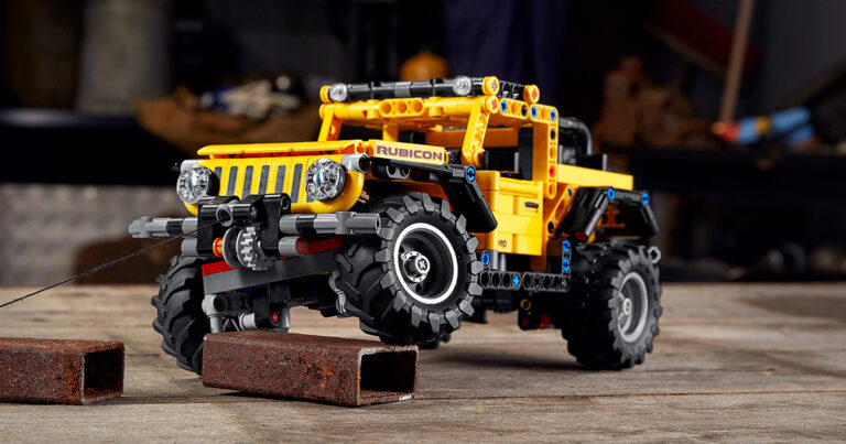 Jeep Wrangler Lego Technic