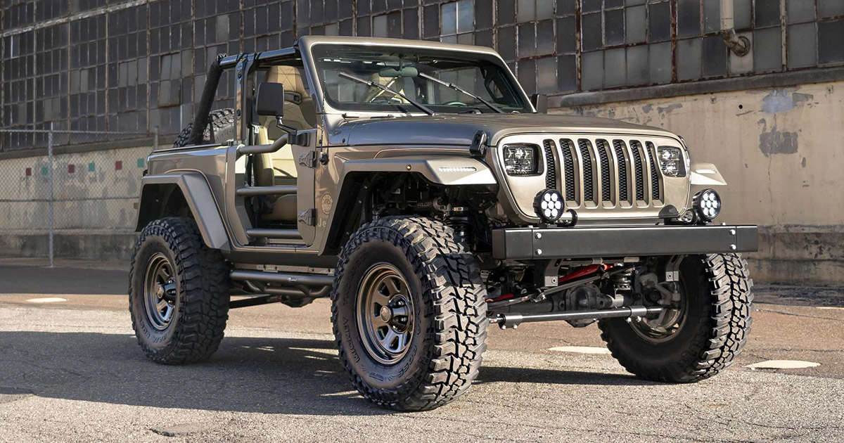 Quadratec crea el Jeep Wrangler YLJ moderno por dentro, retro por fuera por dentro Quadratec crea el Jeep Wrangler YLJ moderno por dentro, retro por fuera