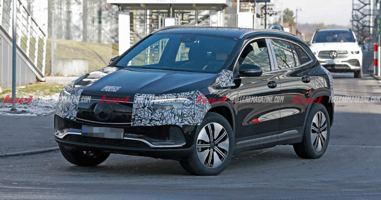 Mercedes EQA espías