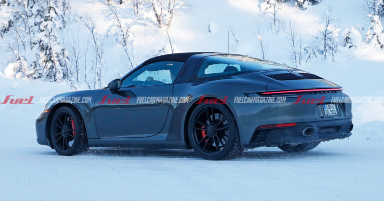 Porsche 911 Targa GTS espiado