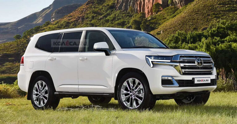 Toyota Land Cruiser renders