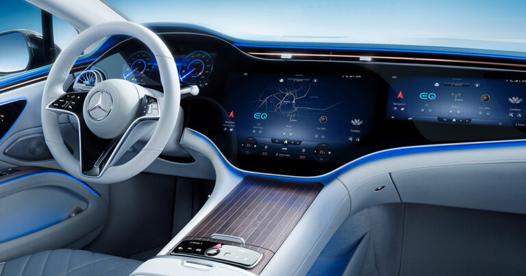 interior Mercedes-Benz EQS
