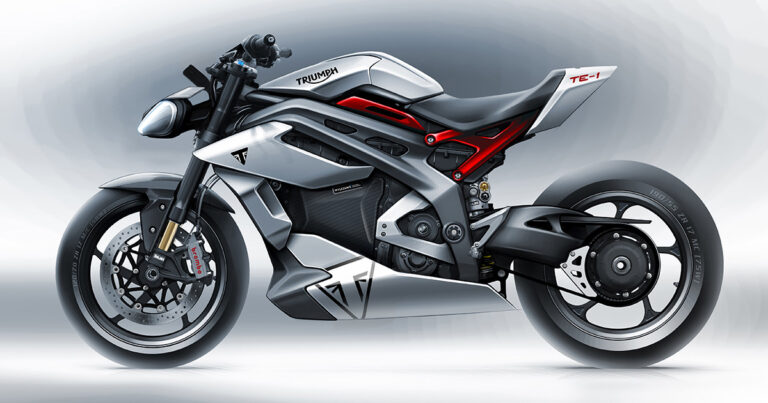 moto Triumph eléctrica