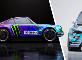 Ken Block Subaru Porsche