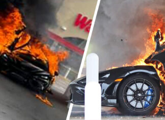 McLaren 765LT incendio