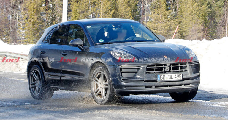 Porsche Macan 2022 facelift
