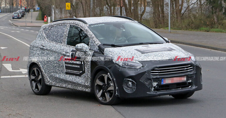 Ford Fiesta 2022 espía