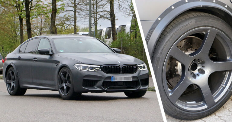 BMW M5 espía