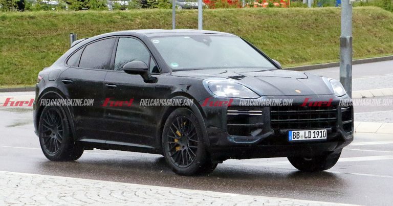 Porsche Cayenne facelift espía