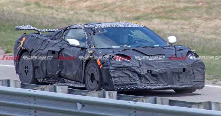 Corvette C8 Z06 espías