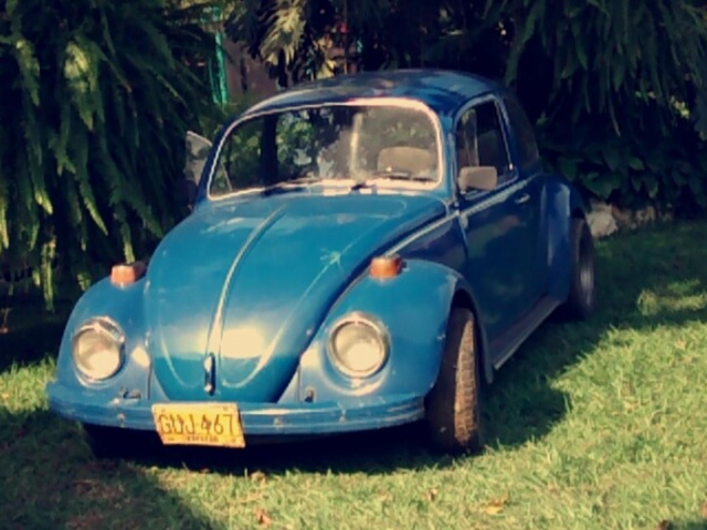 Volkswagen Escarabajo protestas Cali 3