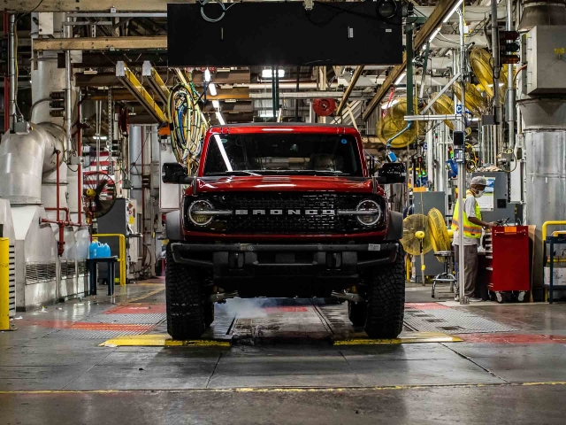 Ford Bronco producción