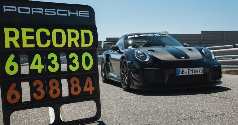 récord Nürburgring 911 GT2