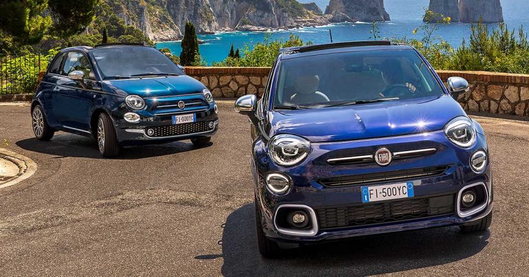FIAT 500X Yachting