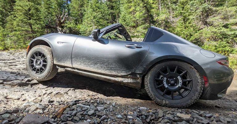Mazda Miata offroad