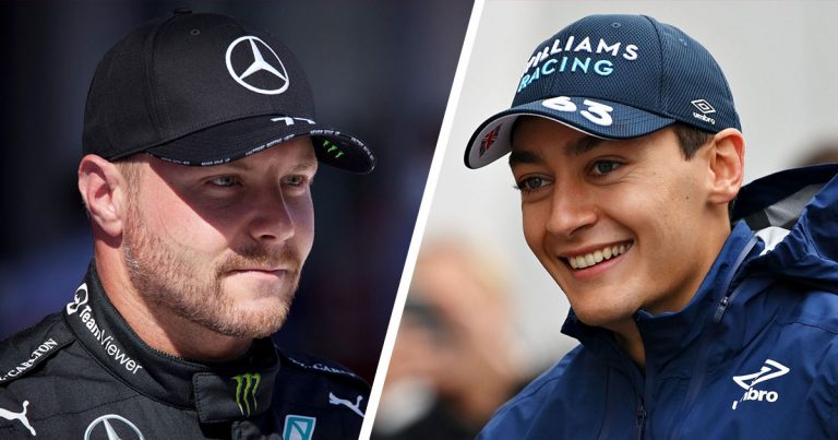 Bottas Alfa Russell Mercedes