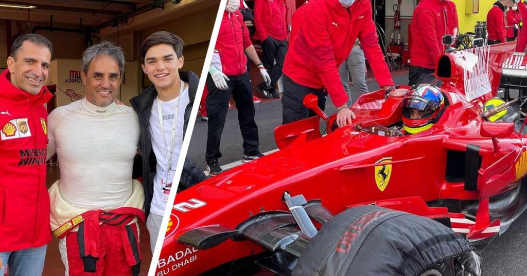 Montoya Ferrari F1