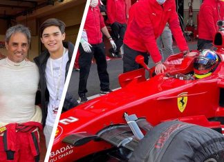 Montoya Ferrari F1