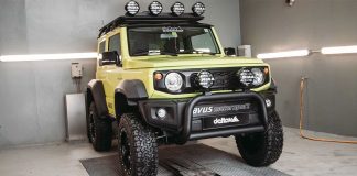 Suzuki Jimny ejes pórticos