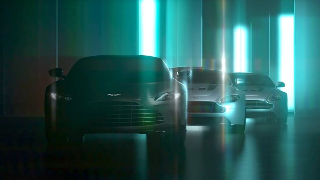 Aston Martin V12 Vantage teaser 1