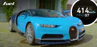 Video Bugatti Chiron Autobahn