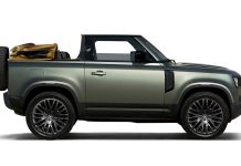 Land Rover Defender convertible