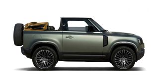 Land Rover Defender convertible