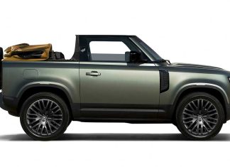 Land Rover Defender convertible