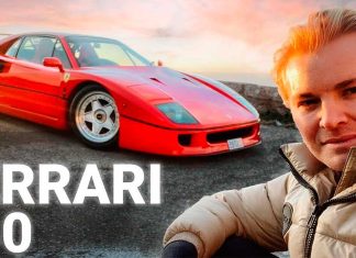 VIDEO: Vea a Nico Rosberg llevar a un Ferrari F40 al límite por las carreteras de Mónaco Rosberg Ferrari F40