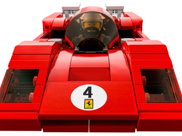 Lego Lamborghini Countach Ferrari 512M 2