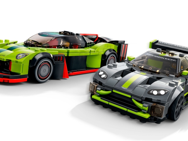 Lego Lamborghini Countach Aston Martin 8