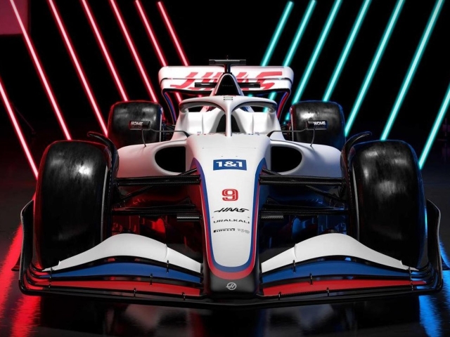 Haas VF22 auto Fórmula 1 2
