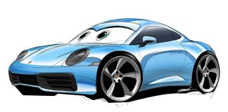 Porsche 911 Cars Pixar