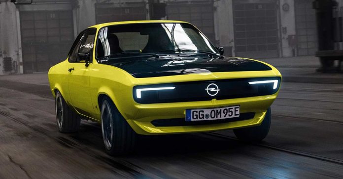 Regreso eléctrico Opel Manta