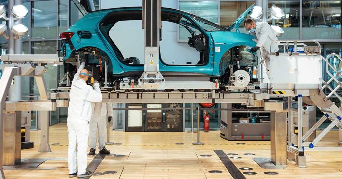 BMW Volkswagen Porsche paran producción