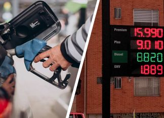 Precio gasolina Colombia