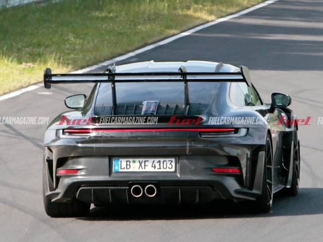 Porsche 911 GT3 RS espía 14