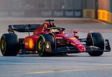 Leclerc-clasificación- Gran Premio Singapur